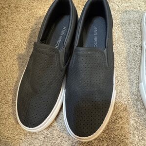 Jenn Ardor Men's Black Slip-On Shoes